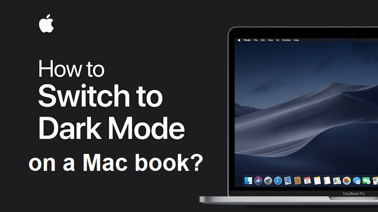 dark mode on a Mac book